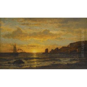 Sunset Along The Coast by Mauritz F. H. de Haas