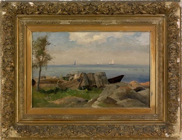 New England Coastal Scene - view 1