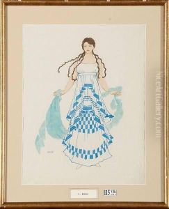 Projet De Costume De Theatre by Leon Samoilovitch Bakst