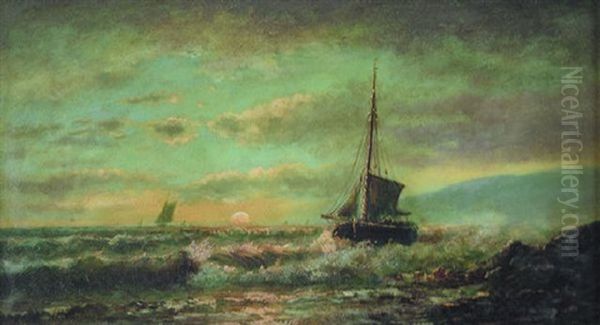 Sunset On The Shore - view 1