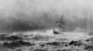 Ship On A Stormy Sea