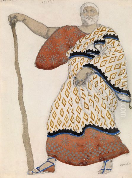 Costume Design For Theseus In "oedipus At Colonus" - view 1