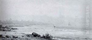 View On Long Island Sound by Mauritz F. H. de Haas