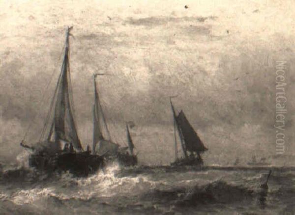 Shipping On Stormy Seas - view 1