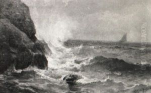 Rocky Coastal Marine Scene by Mauritz F. H. de Haas