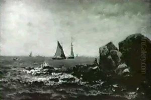 On The Rock Bound Coast by Mauritz F. H. de Haas