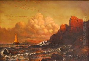 Sunset Of Grand Manan by William Frederick de Haas