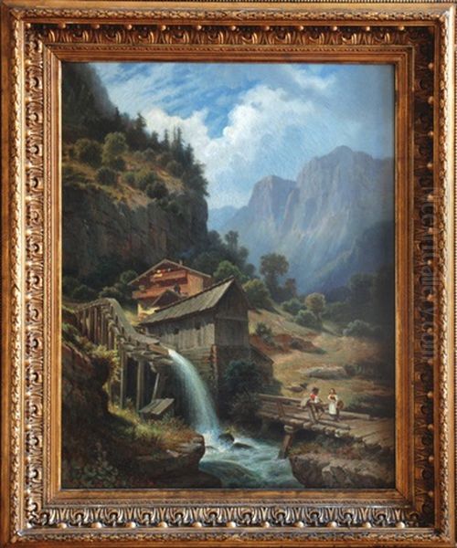 Mill In Black Forest - view 1
