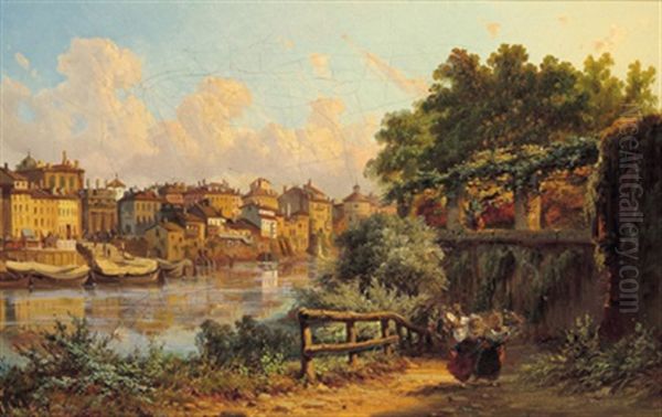 Italienisches Stadtmotiv - view 1