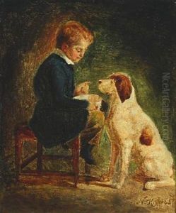 The Dog Learns To Sit