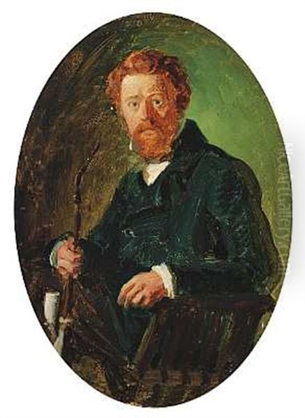 Portraet Af Tegner Fritz Jurgensen - view 1