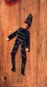 Tin Toy (jumping Jack) by John Haberle