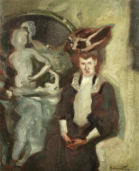 Portrait Of Lady, Thought To Be Annette Kolb (1870-1967) - view 1