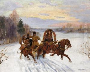 A Russian Troika by Nikolai Bakulin