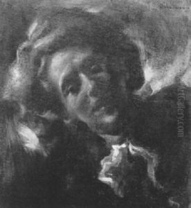 Damenportait (lachendes Madchen)
