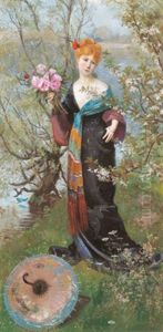 Allegorische Darstellung Des Sommers(?) by Eugene Habert