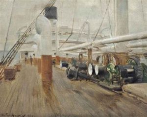 The Deck Of The S.s. Veronese