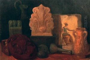 Nature Morte Aux Objets Greco-romains by Arthur Hacker