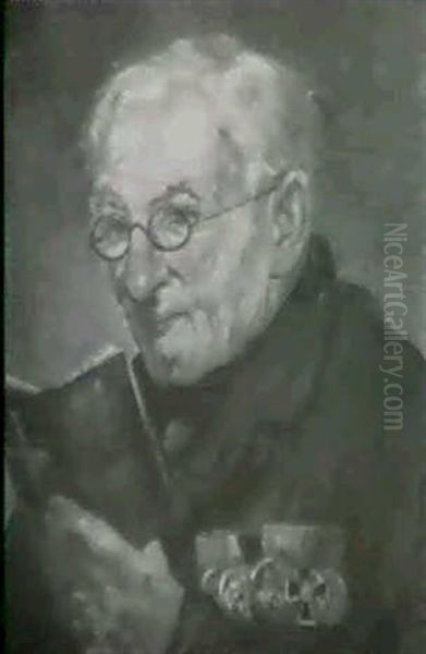 Brustportrait Eines Alteren Hern Mit Orden - view 1