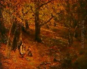 The Little Mourners by Arthur Hacker