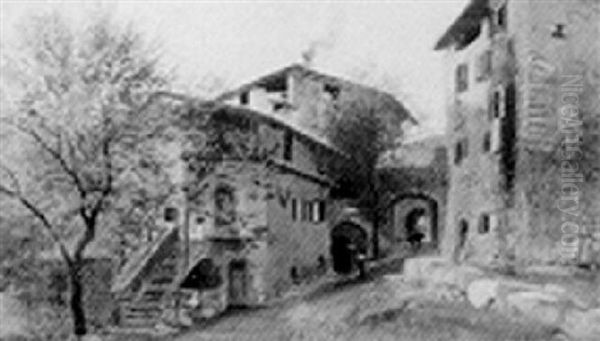Italienische Ortsansicht - view 1