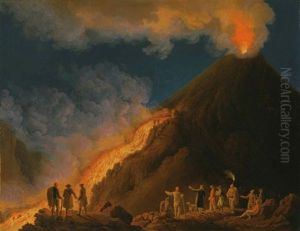 Vesuvius by Jacob Philipp Hackert