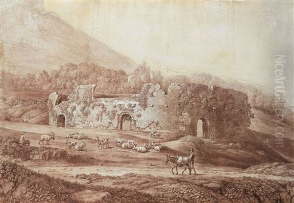 Amphitheater Bei Assisi - view 1