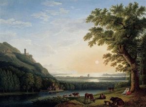 Flusmundung In Suditalien by Jacob Philipp Hackert