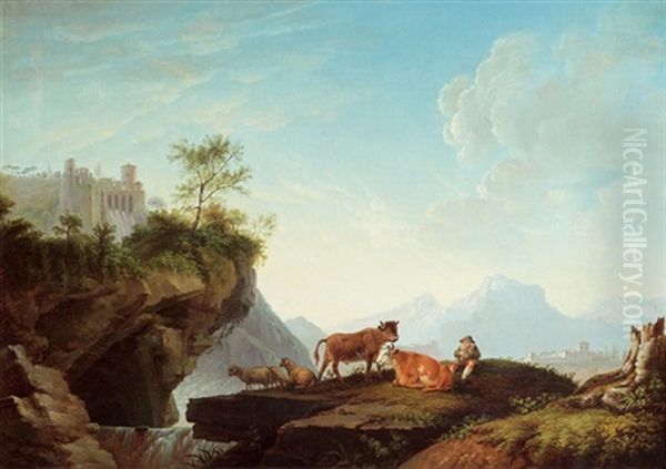 Der Wasserfall Von Tivoli - view 1