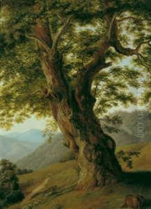 Die Grosse Kastanie by Jacob Philipp Hackert