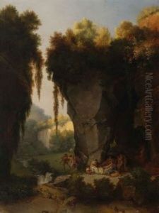 Das Goldene Zeitalter by Jacob Philipp Hackert