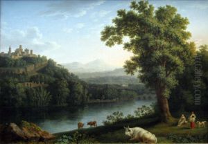 Flusslandschaft Flusslandschaft