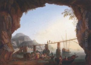 Die Grotte Maiori An Der Kuste Von Amalfi, Neapel