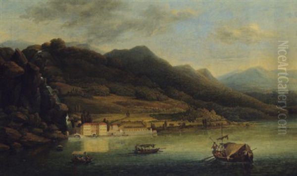 Lake Como, A View Of La Plianiane From The Sea - view 1