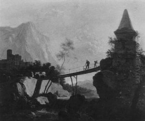 Italienische Gebirgslandschaft by Jacob Philipp Hackert