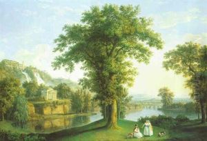 A Capriccio Of Tivoli, With The Small Cascades And The Villa Of Maecenas