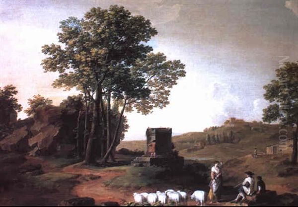 Paesaggio Della Campagna Romana - view 1