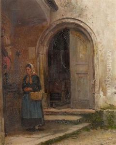 Vor Dem Kirchenportal