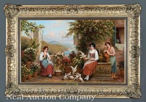 Three Maidens By The Well