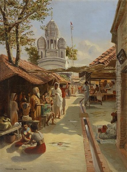 Orientalist Market Scene - view 1
