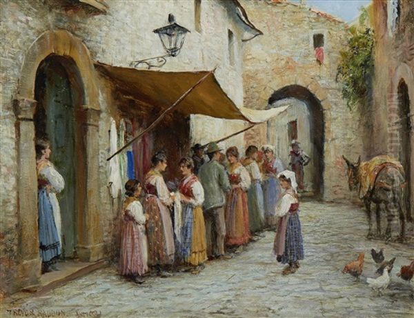 Spanish Street Scenes (pair) - view 1