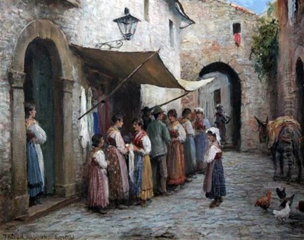 Street In Anticoli, Spain - view 1