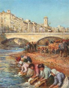 Women Washing, Gerona