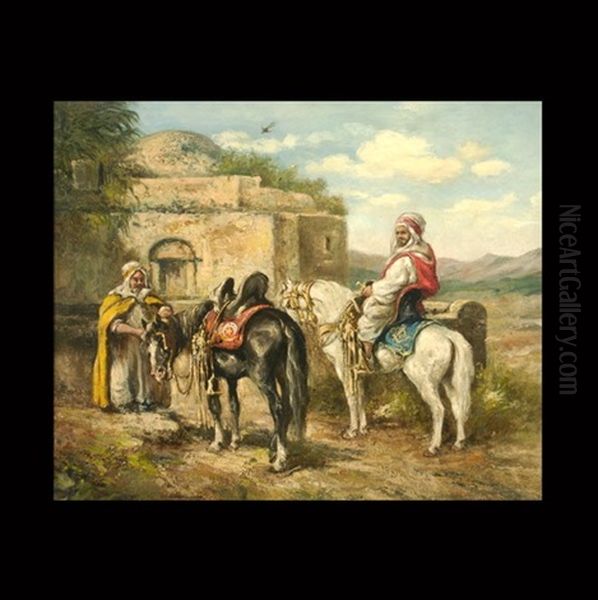 Arab Horseman - view 1