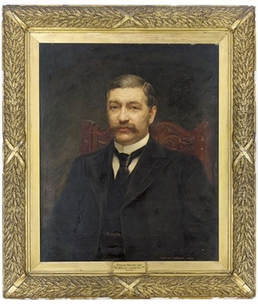 Portrait Of Thomas Bayley, M.p. Seated In A Black Suit - view 1
