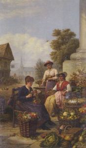 Venetian Water-carriers by Arthur Trevor Haddon