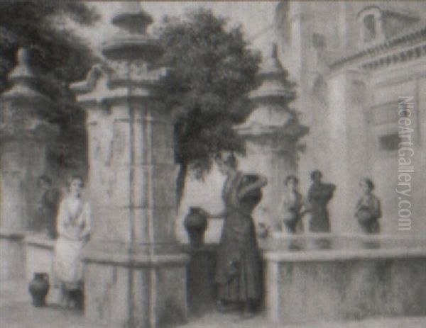 By The Fountain - view 1