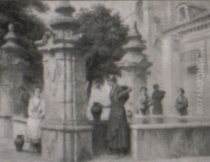 By The Fountain By The Fountain