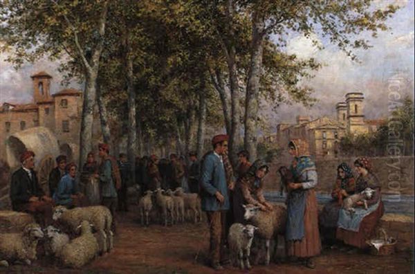 Marktszene In Dalmatien - view 1