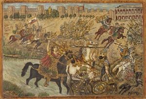 The Battle Of Alexander The Great With Mithridates/the Invasion Of Alexander The Great In Persia